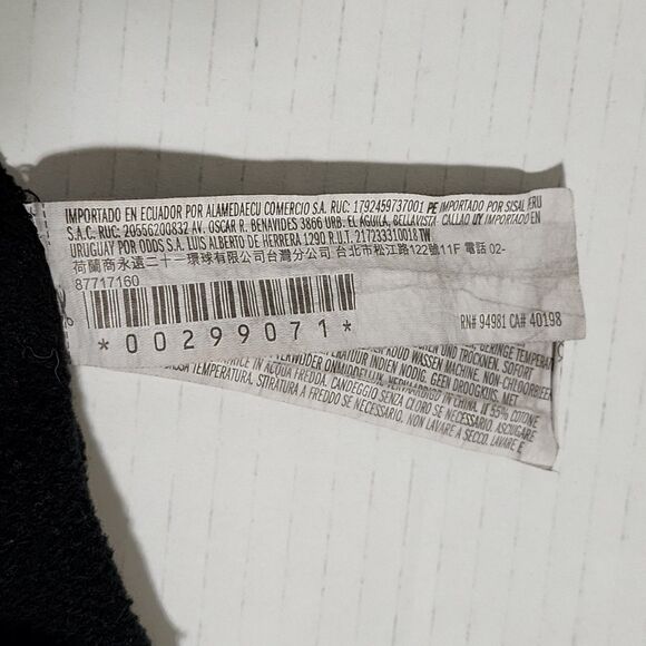 Forever 21 Kodak Womens Graphic Print Cropped Sweatshirt Black Fleece Size 1X - Picture 10 of 11